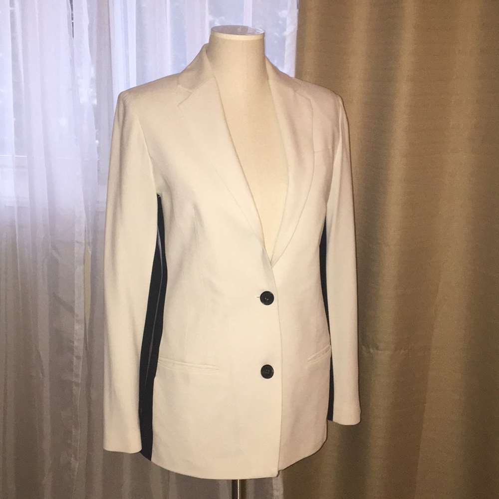 Narcisco Rodriguez Black and White Blazer